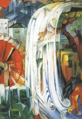 Franz Marc The Bewitched Mill (mk34) Germany oil painting art